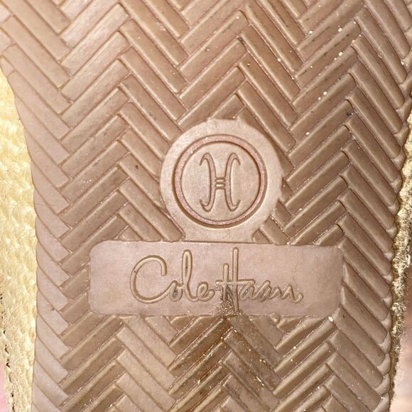 Cole Haan Shoes Mens 8.5 Brown, Nik Air Woven, Casual Boat Pool Beach (*Read*) - Picture 8 of 11